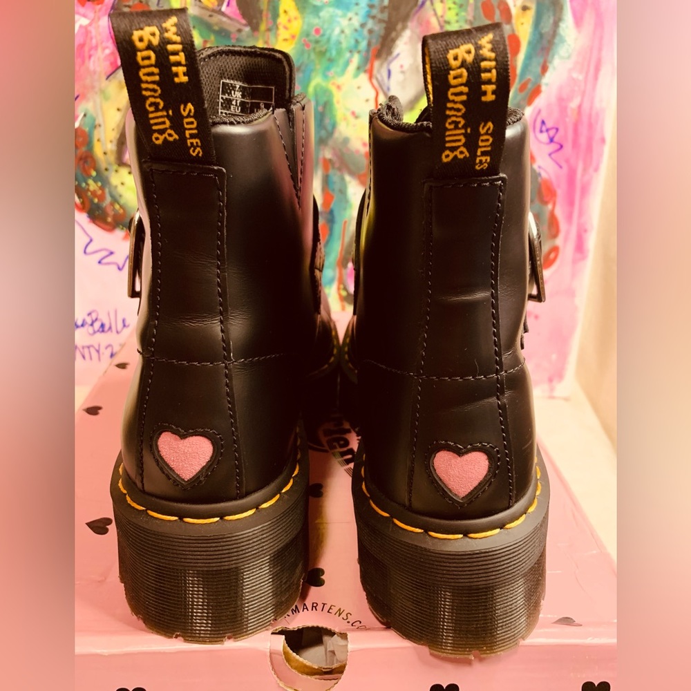 Dr Marten x Lazy Oaf Pre-Loved Lo Buckle Boot - Picture 7 of 10